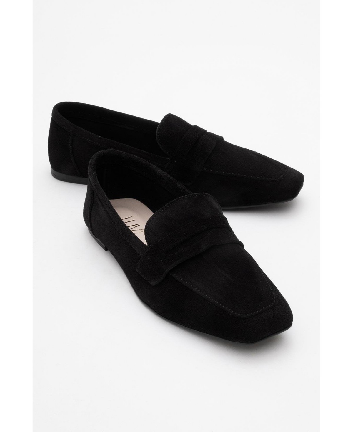 Женские Forever & Always Shoes Morne Suede Leather Loafers — фото 1