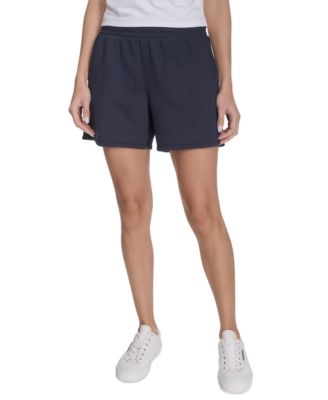 Women's Smocked Waistband Midi Shorts