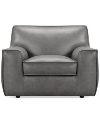 Glympton 44" Leather Arm Chair