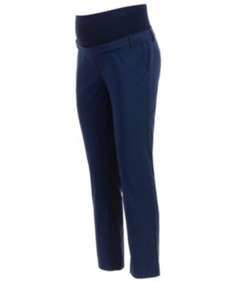 Maternity Super Stretch Straight Slim Fit Elwood Trousers