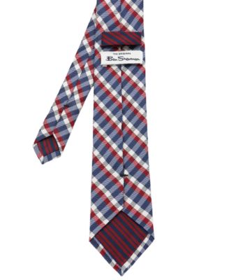 Men's Plaid Silk Tie
