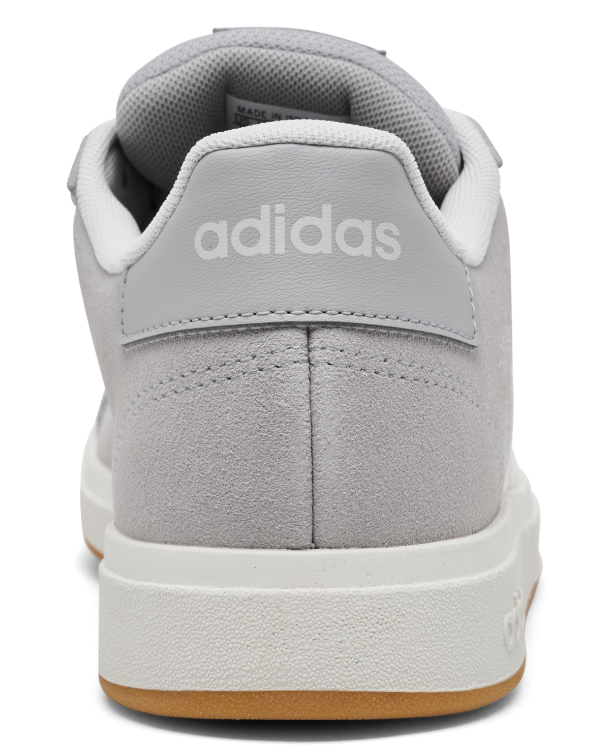 Adidas Originals Big Kids Grand Court 00s Casual Sneakers From Finish Line In Gray,white