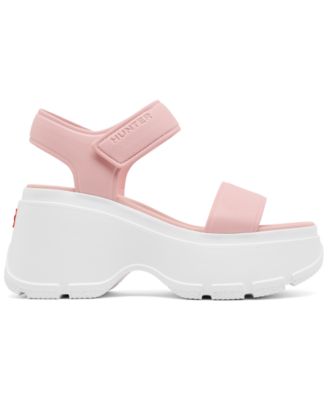 Women's Abel Square Toe Wedge Casual Sandals from Finish Line