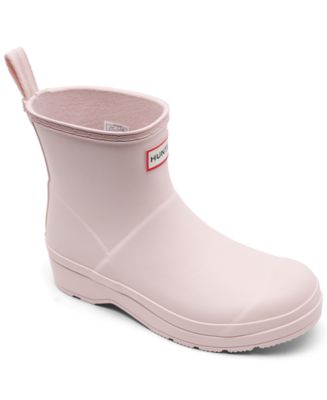 Hunter Women's Play Short Rain Boots from Finish Line - Macy's