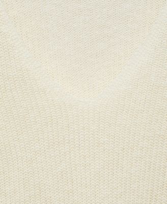 Women's V-Neck Knit Sweater