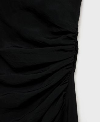 Women's Draped Straight Dress