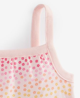 Baby Girls Gradient Floral-Print Sunsuit, Exclusively at Macy's