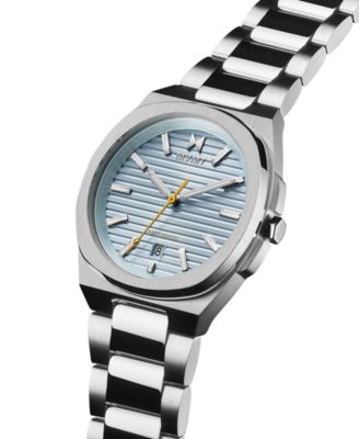 Men's Odyssey II Automatic Silver Tone Stainless Steel Bracelet Watch, 40mm