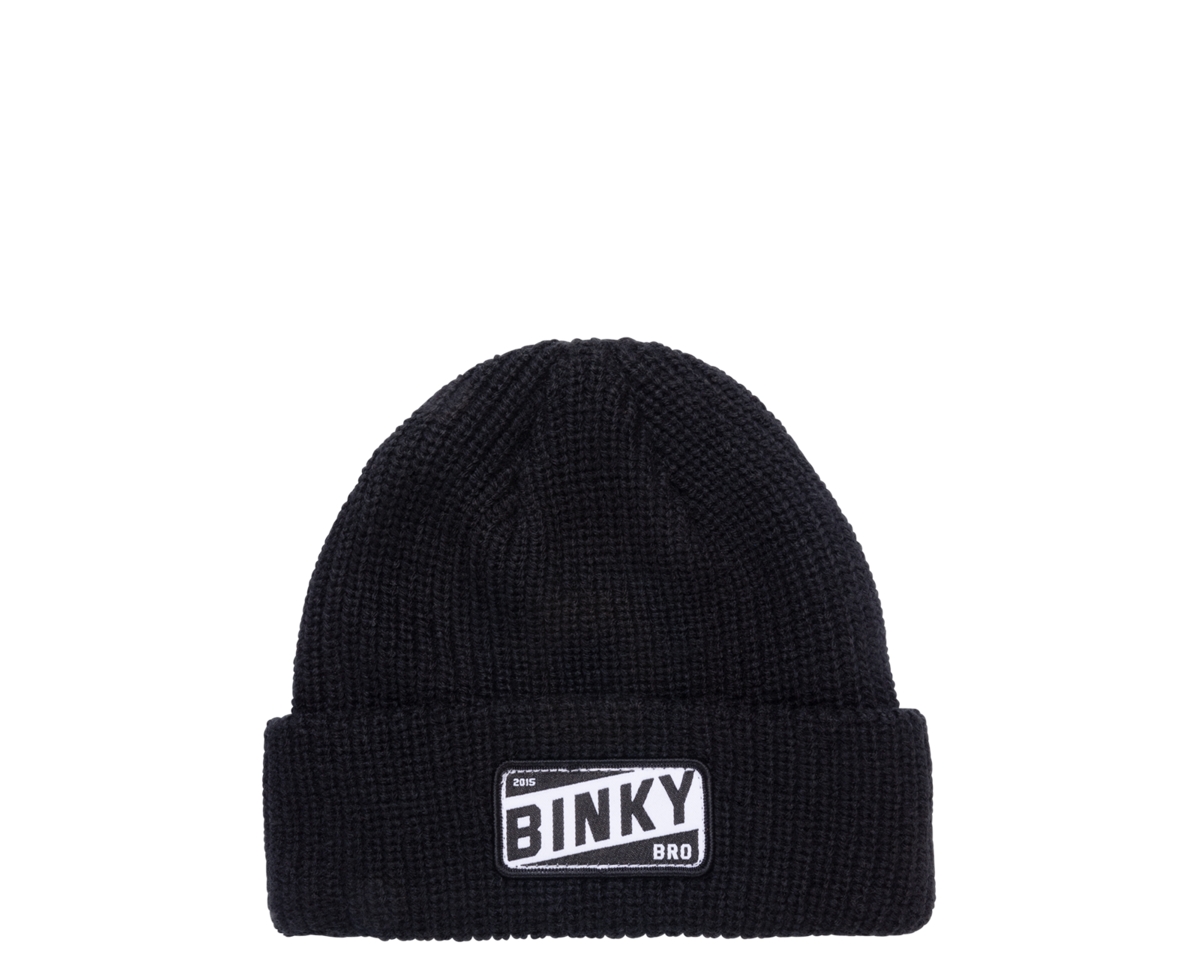 Men's Adult Rosemead Black Beanie - Black