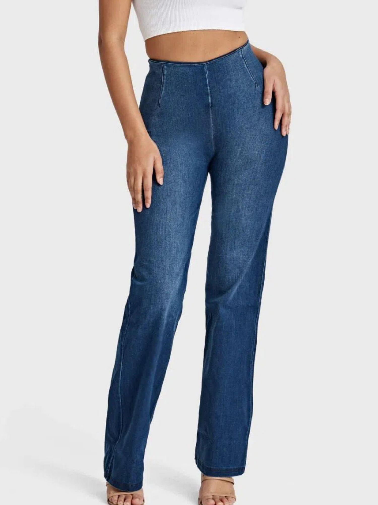 Women's Snug Sculpting High-Rise Flare Jeans
