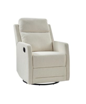 Coral Modern Ergonomic Swivel Rocker Manual Recliner