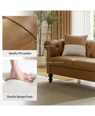 Tecla 3 Piece Living Room Set with Two-tone Throw Pillows