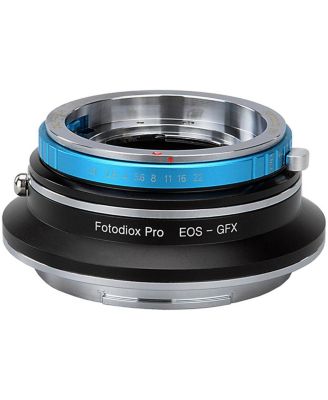 Pro Lens Mount Double Adapter for Voigtlander Bessamatic / Ultramatic Mount SLR & Canon EOS (EF / EF-S) D/SLR Lenses to Fujifilm G-Mount GFX