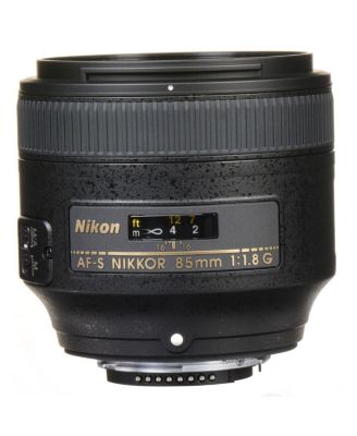 85mm f/1.8G FX AF-S NIKKOR Lens, Bundle with ProOptic 67mm Multi Coated UV Slim Filter, Cleaning Cloth