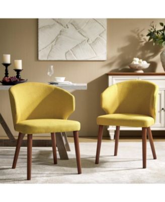 Mid-century Modern Upholstered Dining Chair