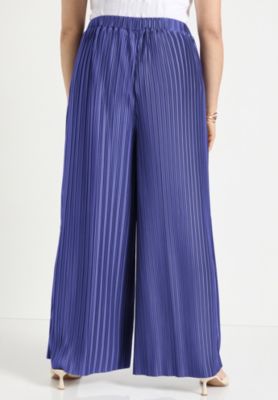 Women's June + Vie Plisse High-Rise Pants
