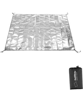 Aluminum Foil Foldable Picnic Blanket Ultralight Ground Sheet Mat Waterproof Camping Tarp Foldable Sleeping Pad For Outdoor Picnic