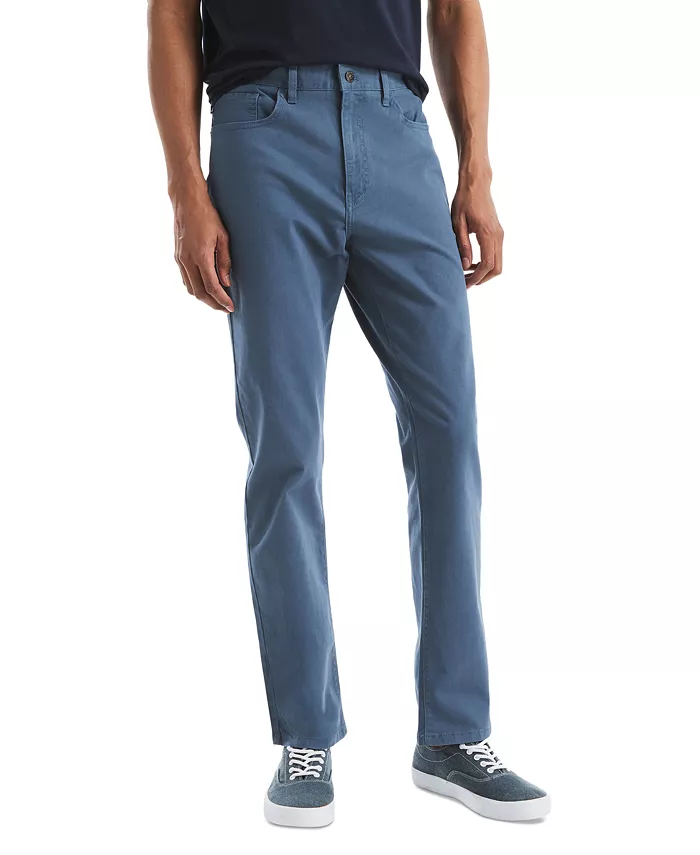 Men's Straight-Fit Vintage Stretch 5 Pocket Denim Pant - thumbnail 5