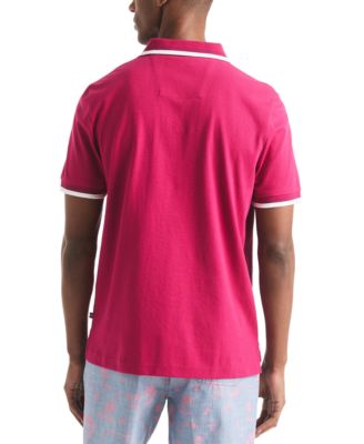 Men's Classic-Fit Johnny Collar Tipped Polo Shirt