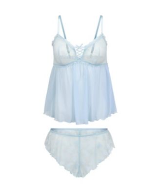 Women's Seraphina Cami & Flutter Shorts Set Lingerie