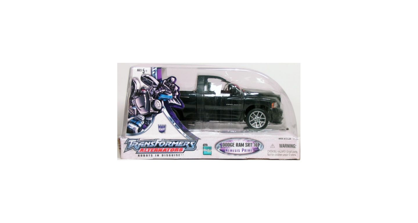 Детская фигурка Transformers Nemesis Prime Dodge Ram SRT-10 8" Officially Licensed Highly Articulated Action Figure, Ages 5+ — фото 5