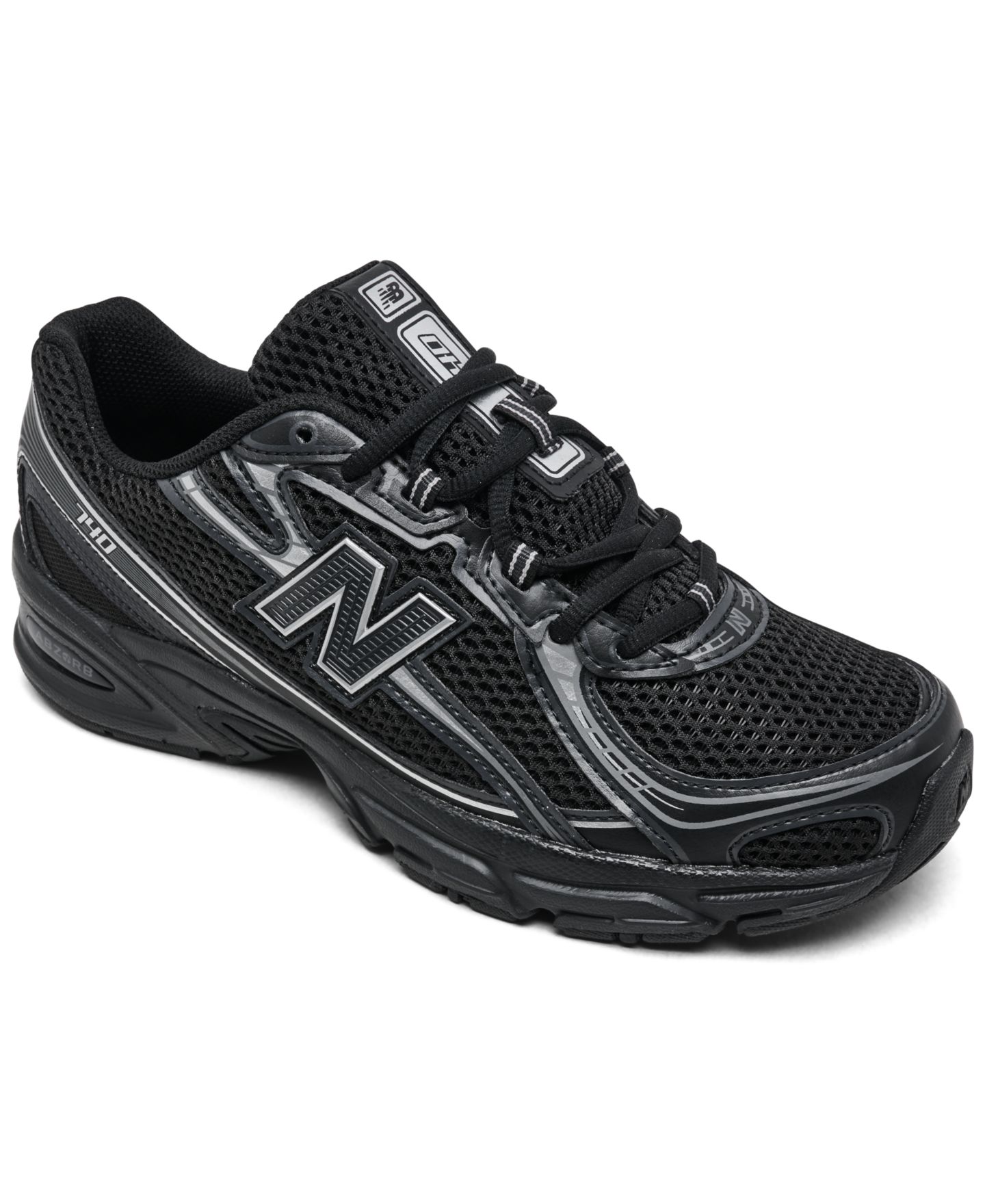 Детские повседневные кроссовки New Balance 740, цвет: Чёрный — фото 1