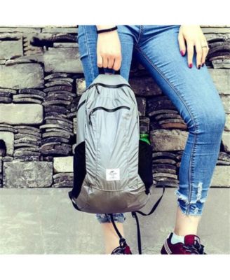 18L Lightweight Waterproof Packable Backpack – 30D Nylon, YKK Zippers, Foldable Hiking Daypack for Travel & Camping,blue