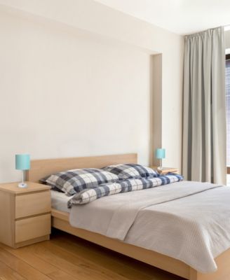 19.5" Metal Oslo Contemporary Bedside Duo Table Lamp Set