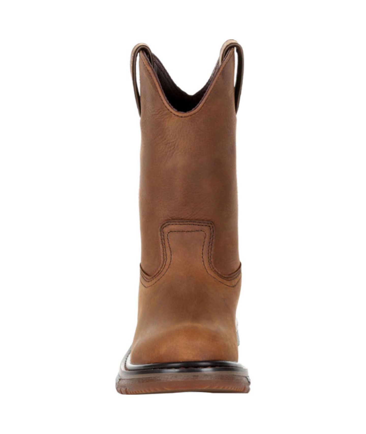 Ботинки ROCKY Original Ride FLX Waterproof Western Boot для мальчиков, цвет: Коричневый — фото 5