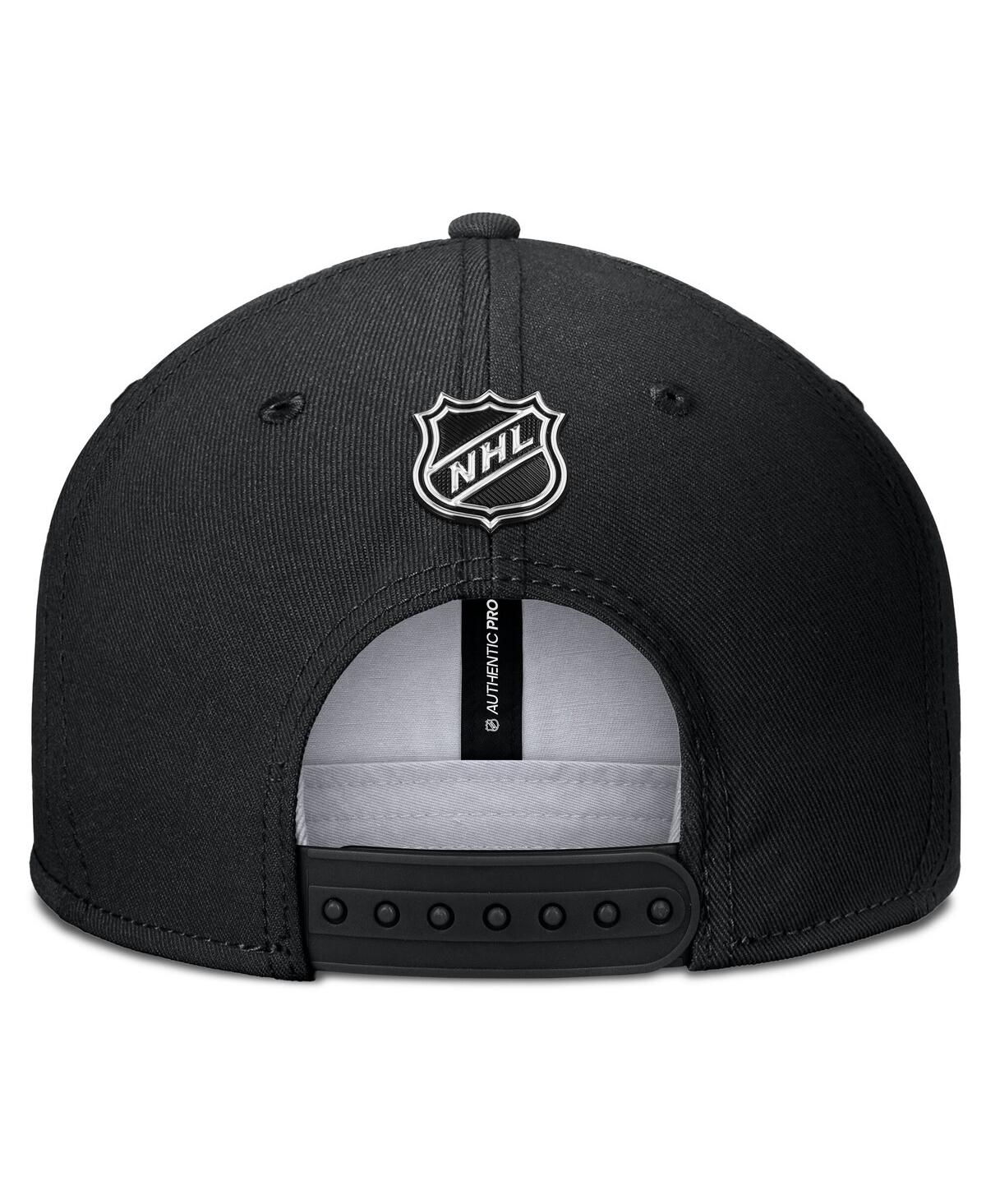 Fanatics Men's Black Ottawa Senators Authentic Pro Rink Snapback Hat In Black