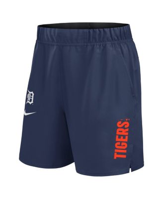 Men's Navy Detroit Tigers Woven Victory Performance Shorts