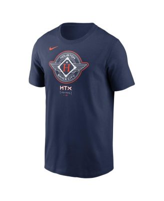 Men's Navy Houston Astros 2025 City Connect Logo T-Shirt