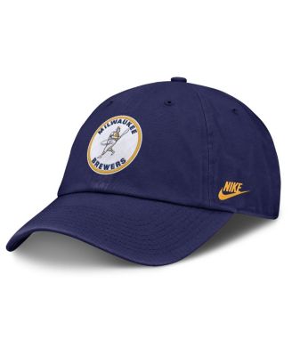 Nike - Women's Navy Milwaukee Brewers Club Adjustable Hat