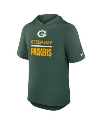 Men's Green Green Bay Packers Lockup Tri-Blend Hoodie T-Shirt