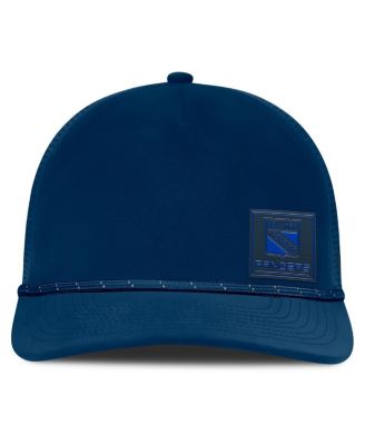 Men's Blue New York Rangers Captain Rope Adjustable Hat