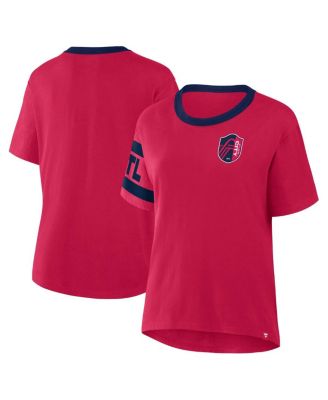 Fanatics - Women's Red St. Louis City SC Defender Pairing Legacy T-Shirt