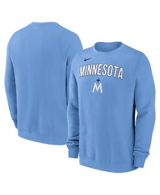 Nike - Men's Light Blue Minnesota Twins Pullover Sweatshirt