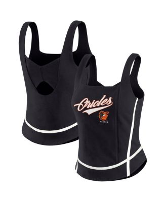 WEAR by Erin Andrews - WoMen's&nbsp;Black Baltimore Orioles Square Neck Tank Top