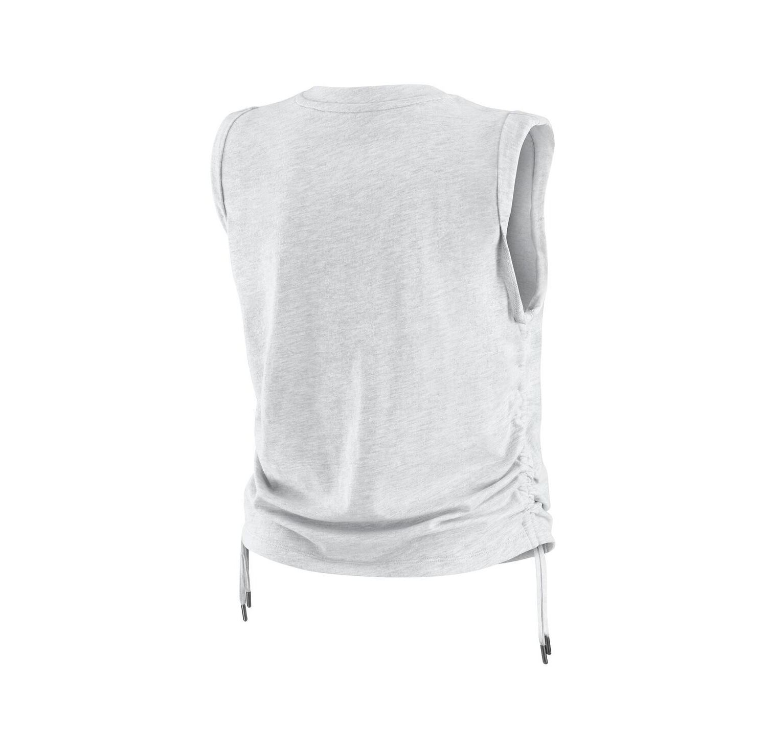 Women's Heather Gray Houston Astros Cinched Tank Top