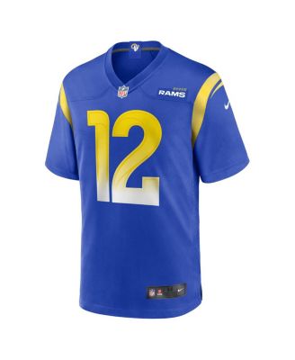 Men's Puka Nacua Royal Los Angeles Rams Game Player Jersey