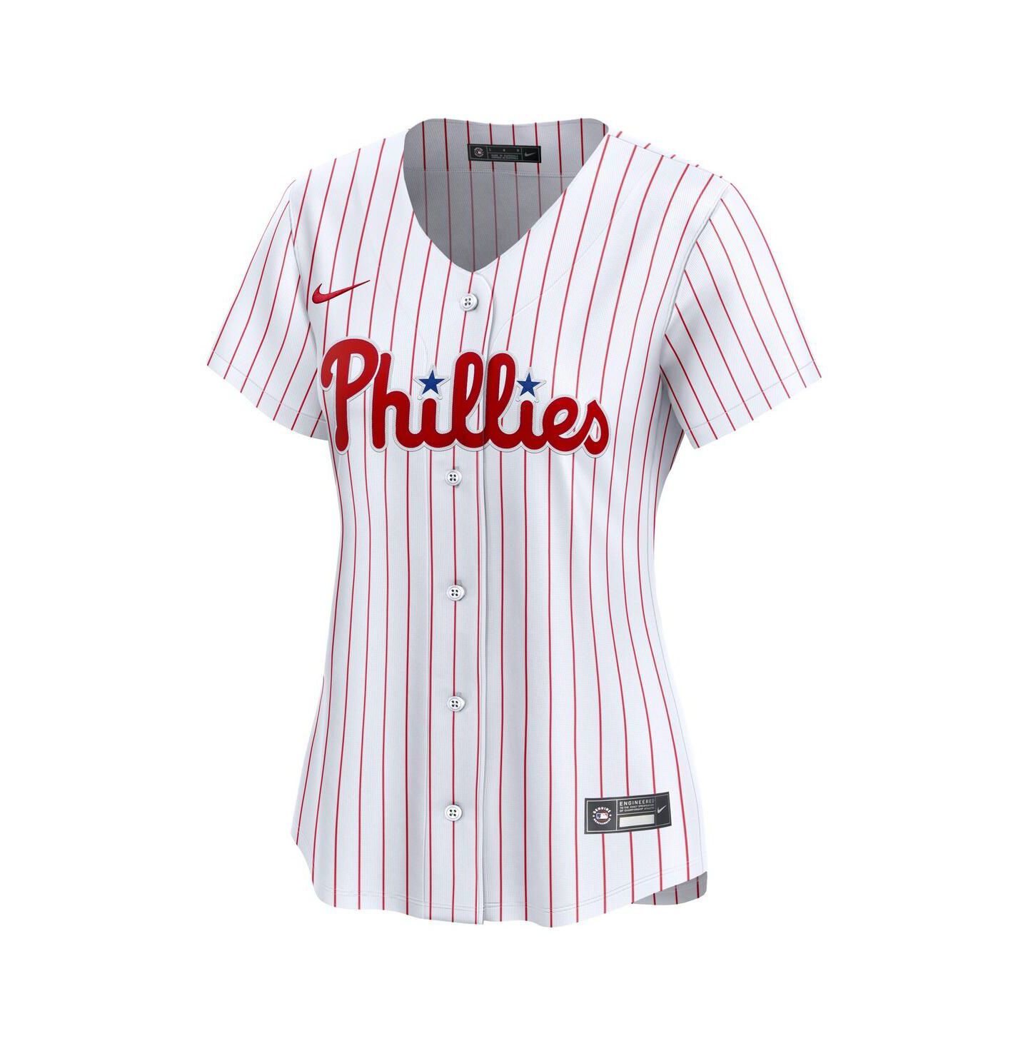 Женский топ Nike White Philadelphia Phillies Home Limited Jersey — фото 2