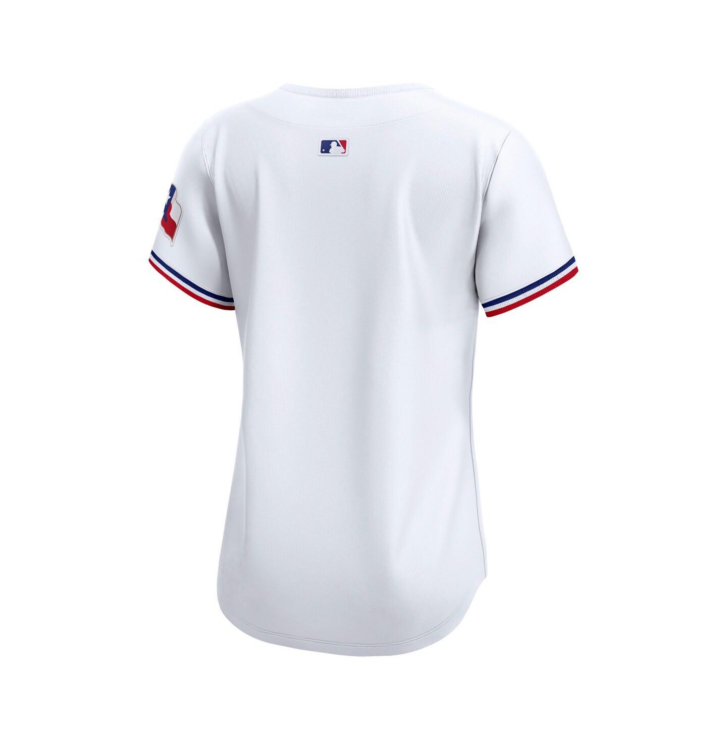 Женский топ Nike White Texas Rangers Home Limited Jersey — фото 3