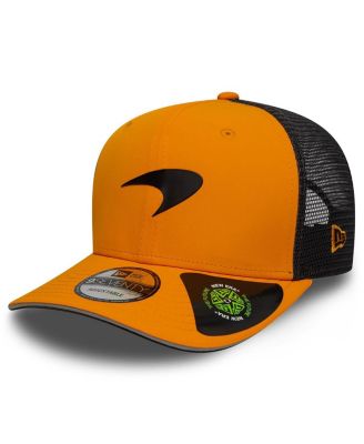 New Era - Men's Orange/Black McLaren F1 Team 9SEVENTY Stretch-Snap Trucker Hat