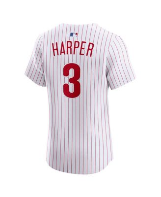 Men's Bryce Harper White Philadelphia Phillies Home Elite Jersey