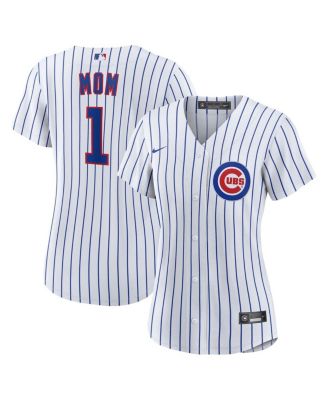 Nike - WoMen's&nbsp;White Chicago Cubs 1 Mom Home Replica Jersey