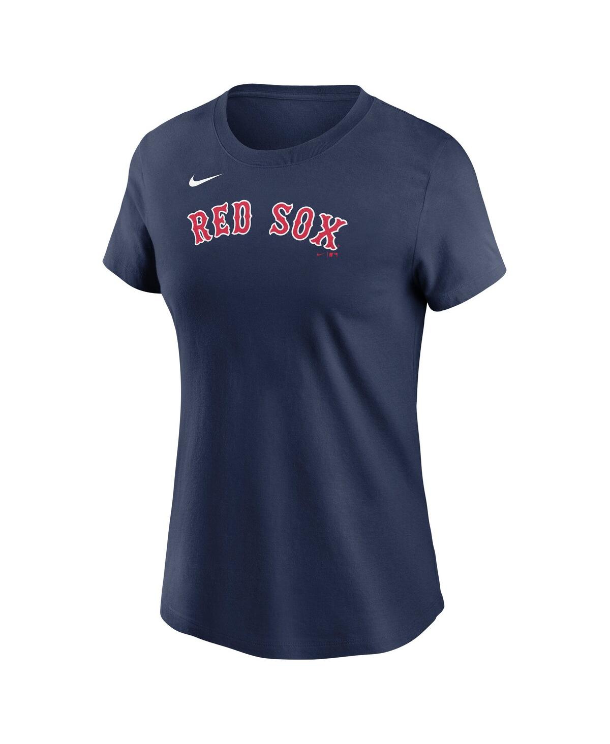 Nike Women's Alex Bregman Navy Boston Red Sox Fuse Name Number T-shirt In Navy