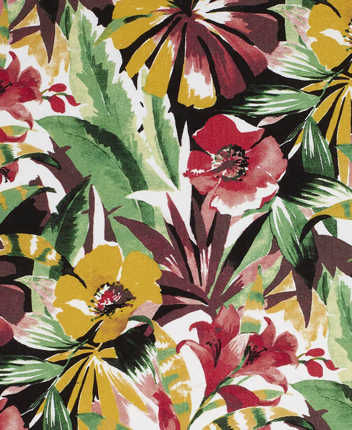 NICOLE MILLER ARIA COTTON FLORAL BEACH TOWEL, 68" X 36" 