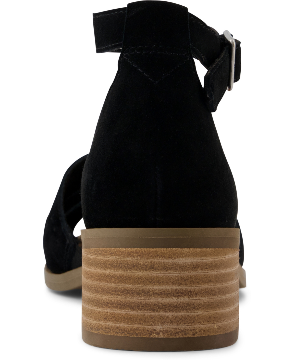 Toms Jaclyn Ankle Strap Fisherman Sandal In Black