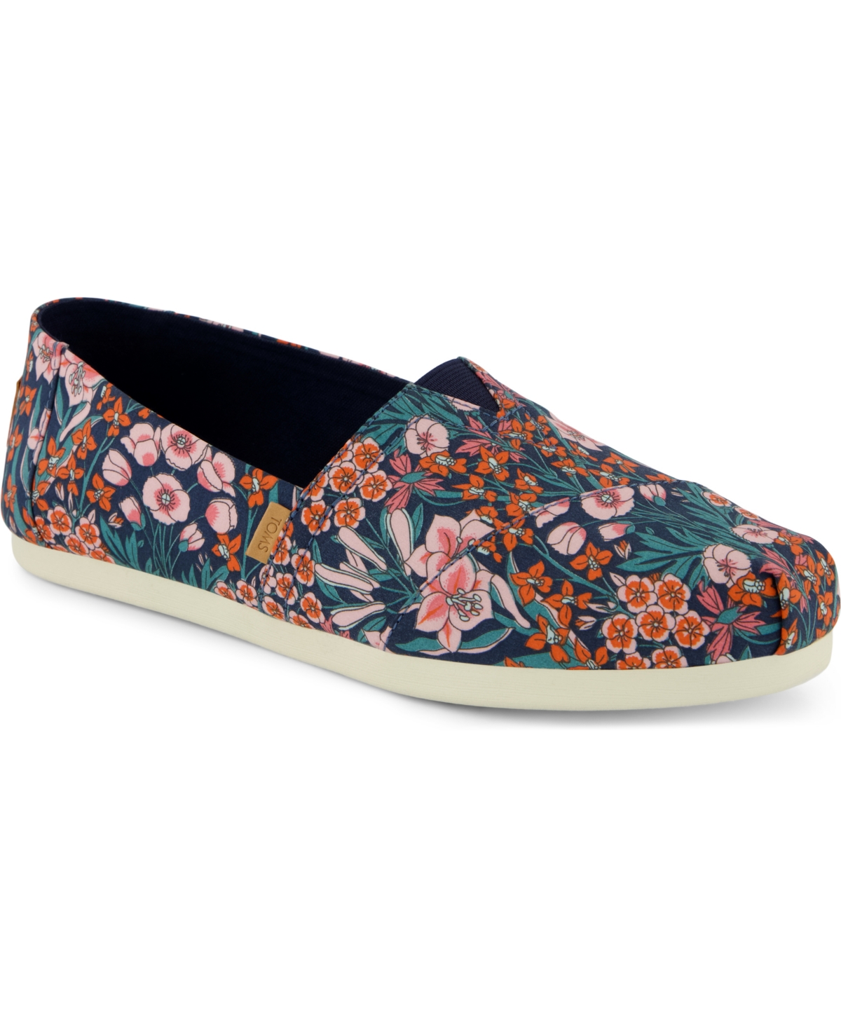 Women's Alpargata Classic Espadrille Slip-On Flats - Dark Teal Mountain Primrose