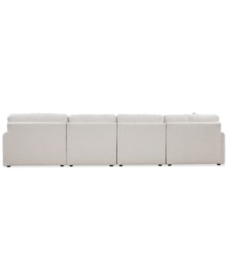 Brendy 5-Pc. Fabric Chaise Sectional, Exclusively at Macy's